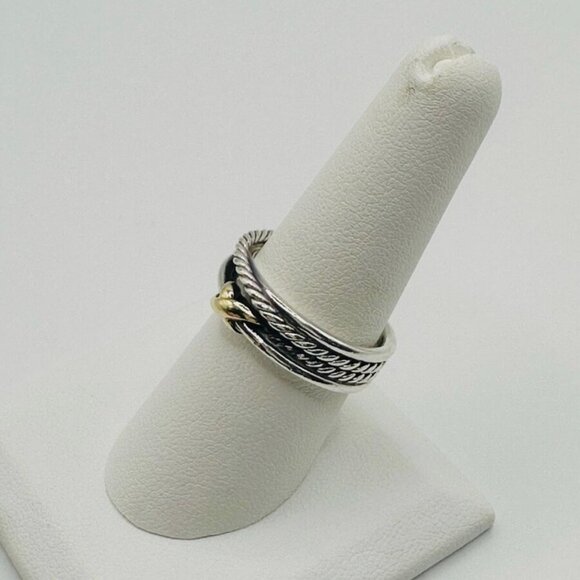 DAVID YURMAN SS AND 18KT - Picture 3 of 5